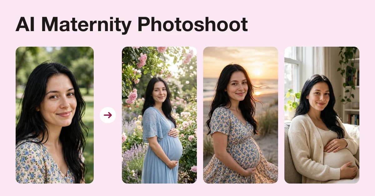 AI 孕妇写真指南：一张照片生成优雅的孕期写真