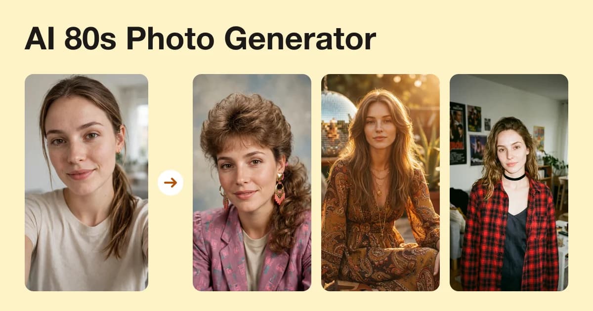 AI 80s Photo Generator Guide: Turn Any Photo Into a Retro Throwback