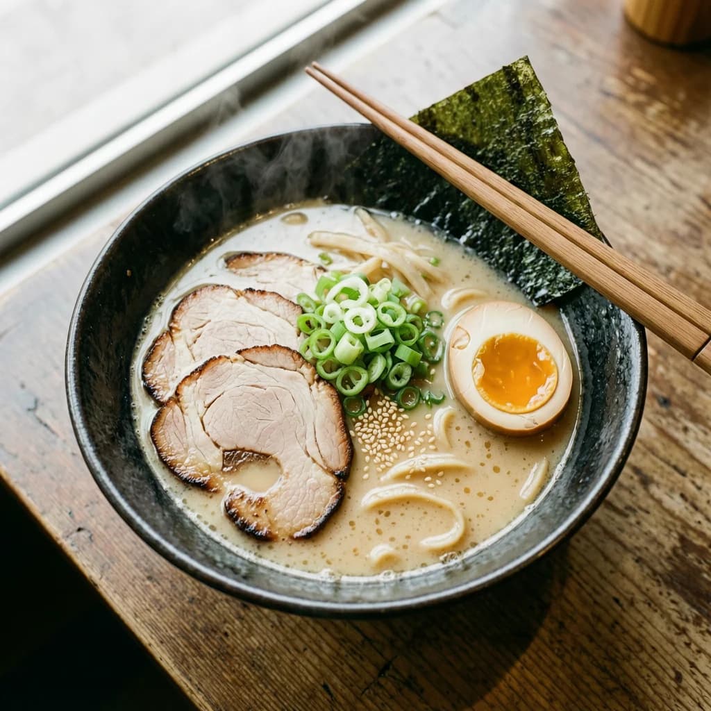 Ramen in Nahaufnahme